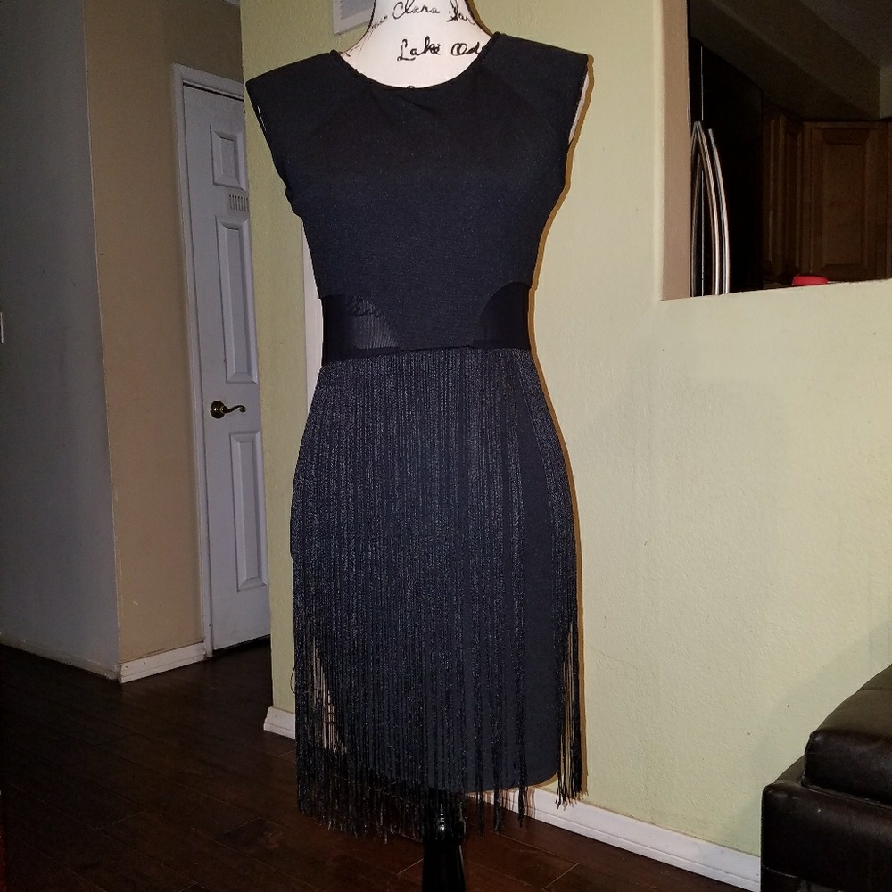 Material Girl little black dress size medium